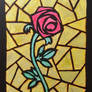 Stained Glass Rose