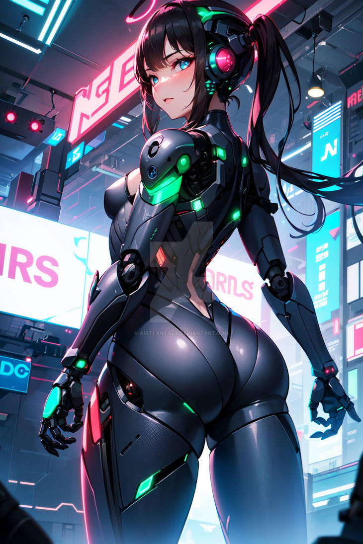 Anime Robot Girl In A Futuristic City 2 By AIrtFantasy On DeviantArt anime-robot-girl-in-a-futuristic-city-2-by-airtfantasy-on-deviantart