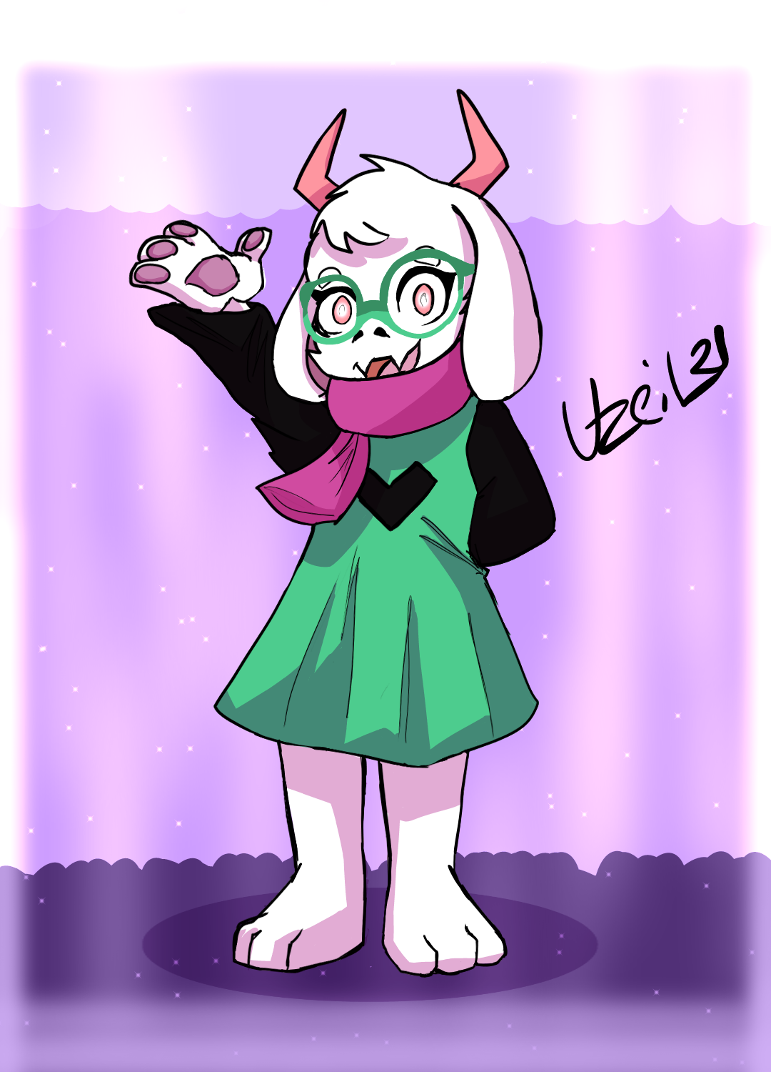 Polybuzz Ralsei RALSEI Remake by Uzeil21 on DeviantArt