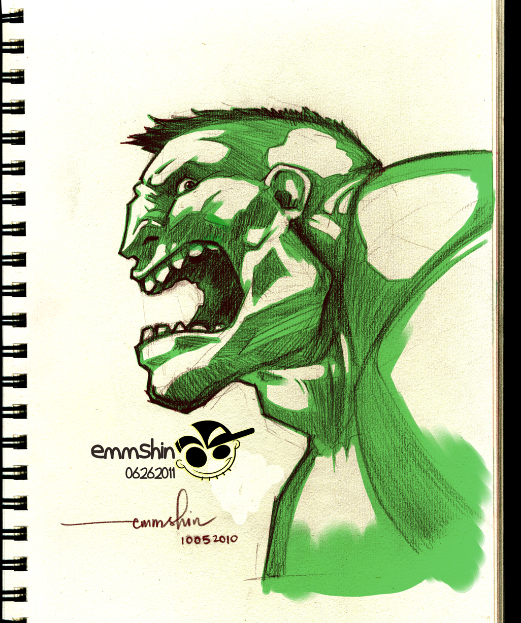 The Incredible Hulk :sketched: