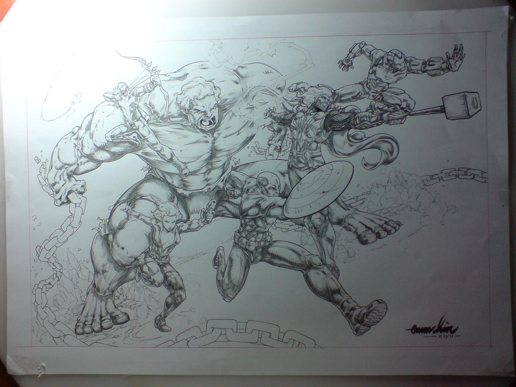 The Avengers WIP
