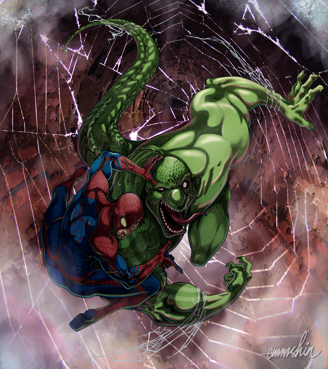 Spider-man Vs. Lizard