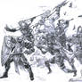 Diablo III Heroes of Sanctuary (pencils)