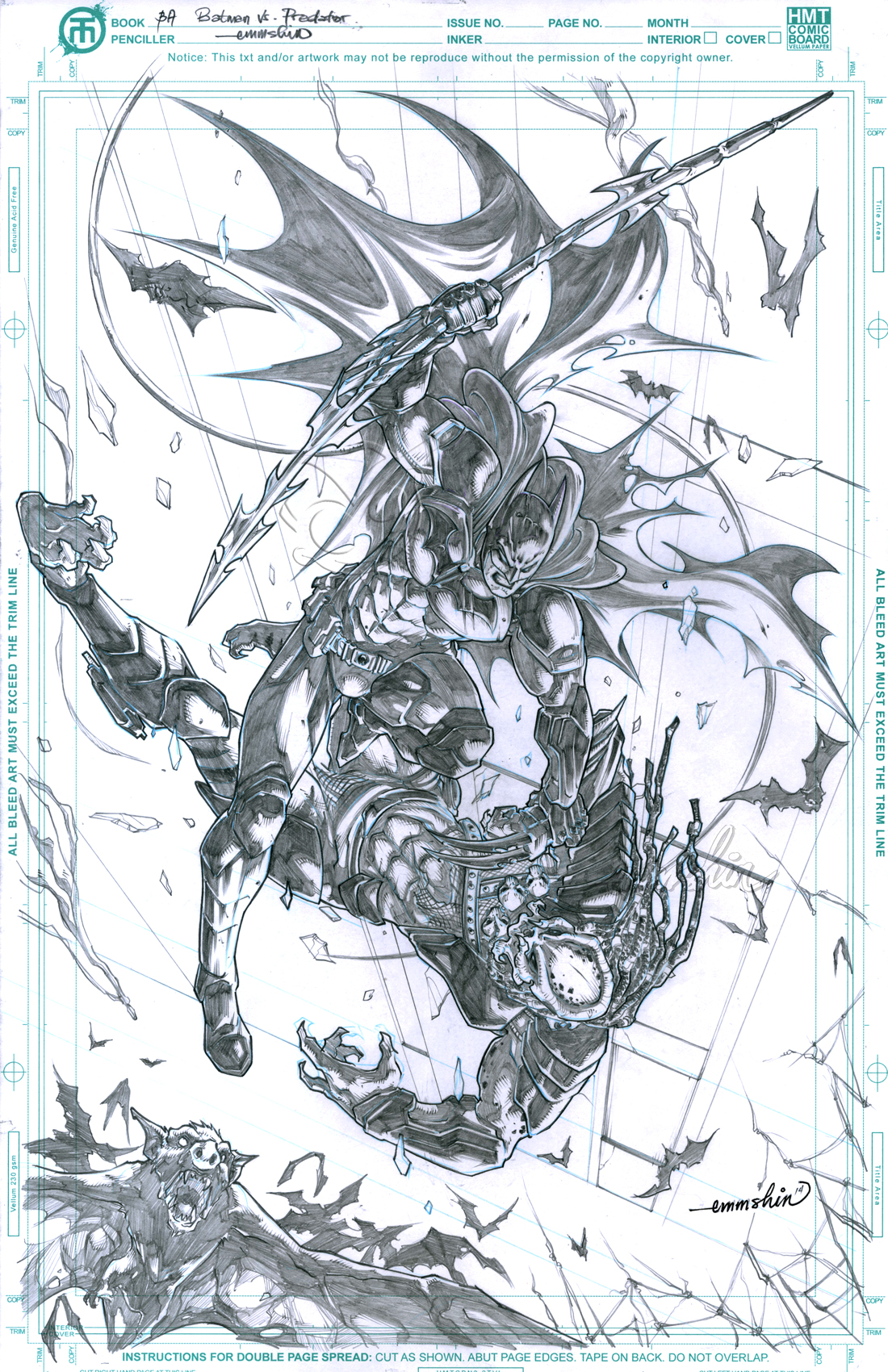 Batman Vs. Predator :pencils: