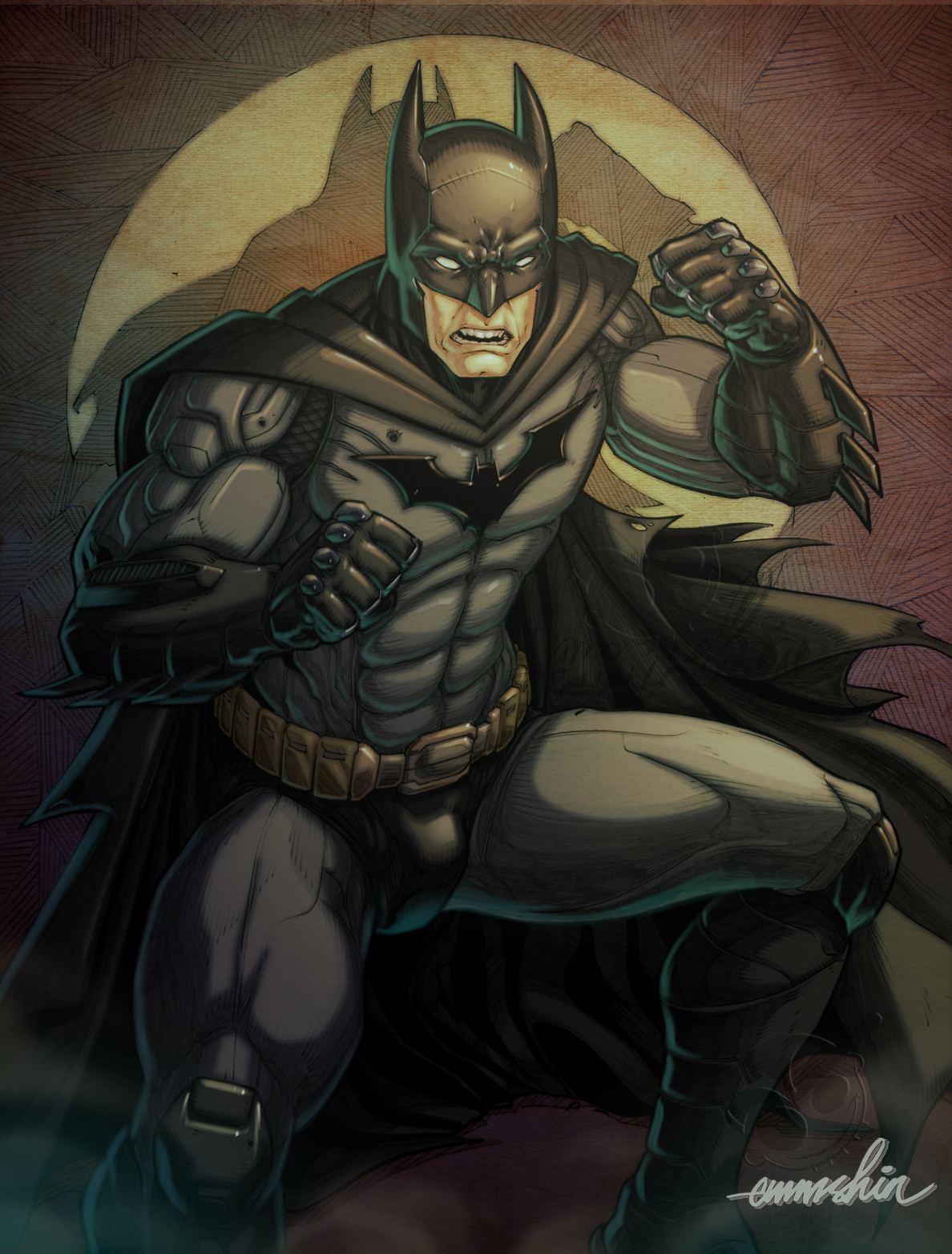 GOTHAM KNIGHTS #SketchEmAll DC Universe by emmshin on DeviantArt