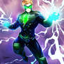 GREEN LIGHTNING #OCCommission