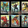Skybox 2024 Marvel Metal Universe Avengers 22-27