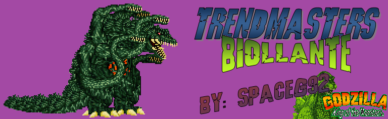 Trendmasters Biollante Custom Sprite