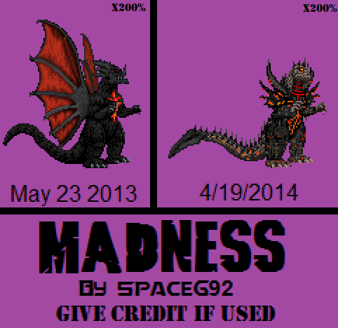 Madness Sprite - New and Old