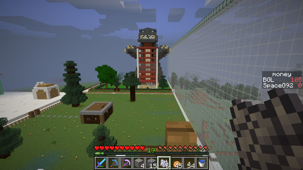 Minecraft Realms Godzilla Tower 2 By Spaceg92 On Deviantart
