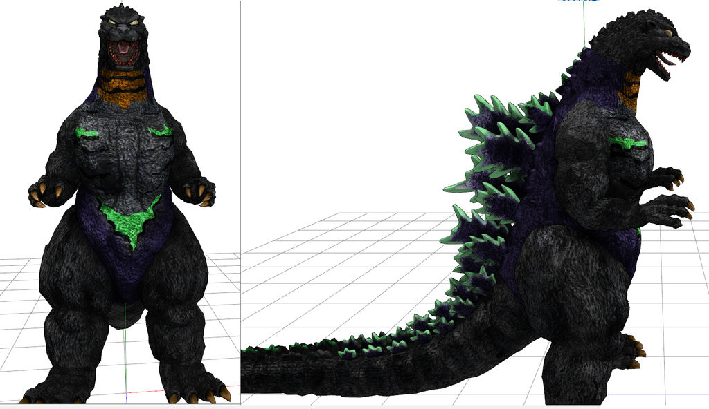 ForeverGoji - Godzilla redesign by ForeverwingFANDOM on DeviantArt