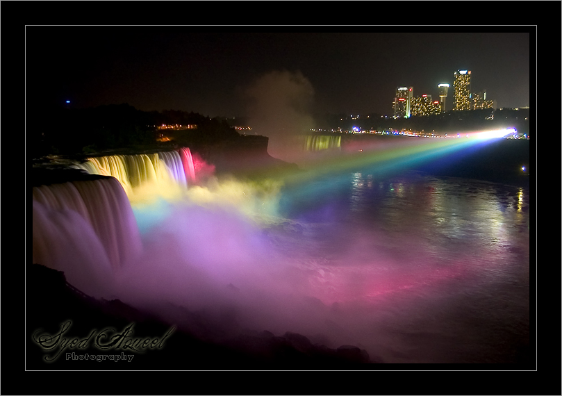 Niagara At Night