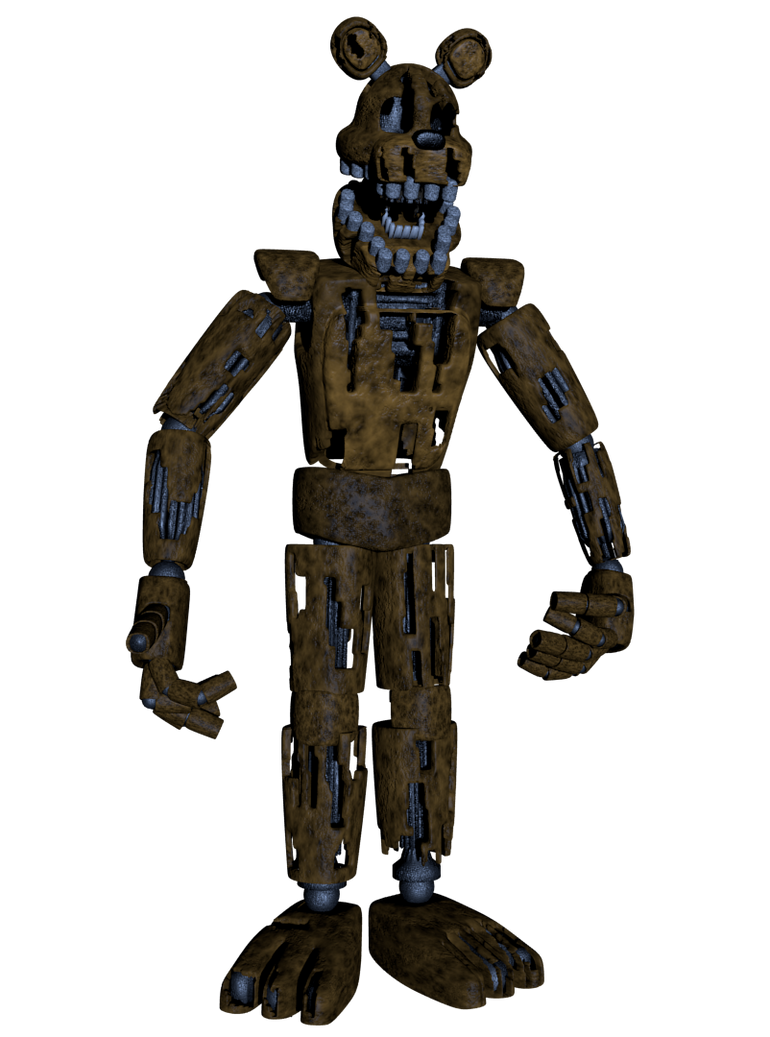 Damaged Freddy (Full Model) by Rjac25 on DeviantArt