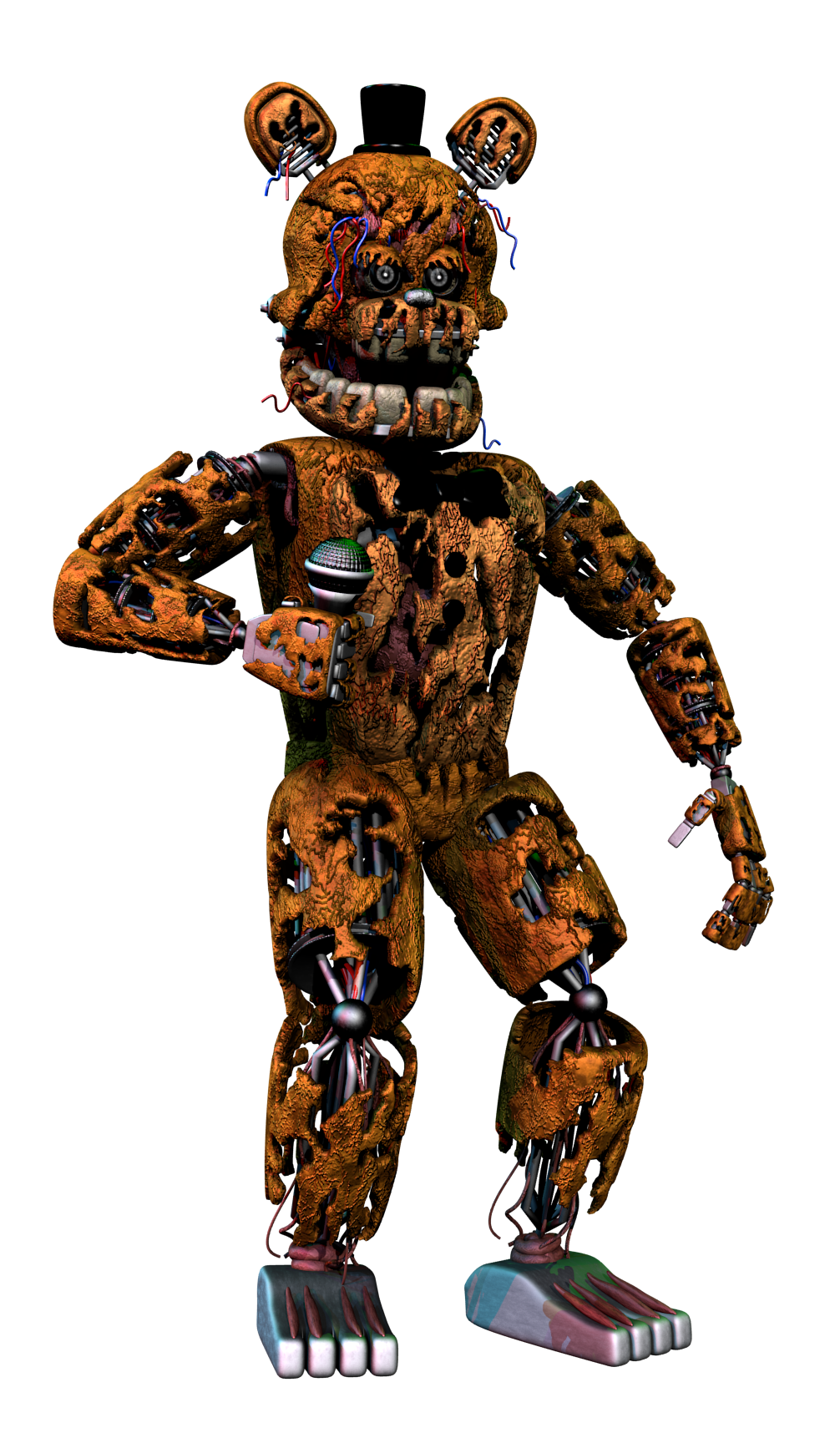 FNaF 4 - Nightmare Fredbear (Fan-Made) by DaHooplerzMan on DeviantArt