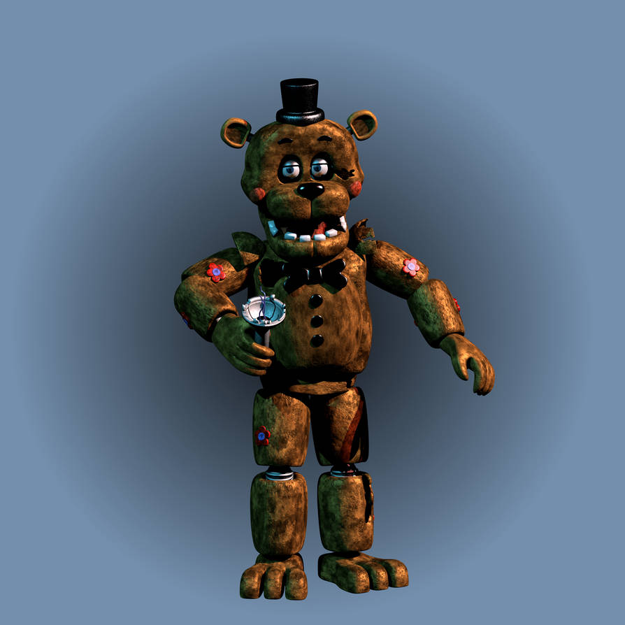 Rebuilt Freddy (Full Model Render) by Rjac25 on DeviantArt