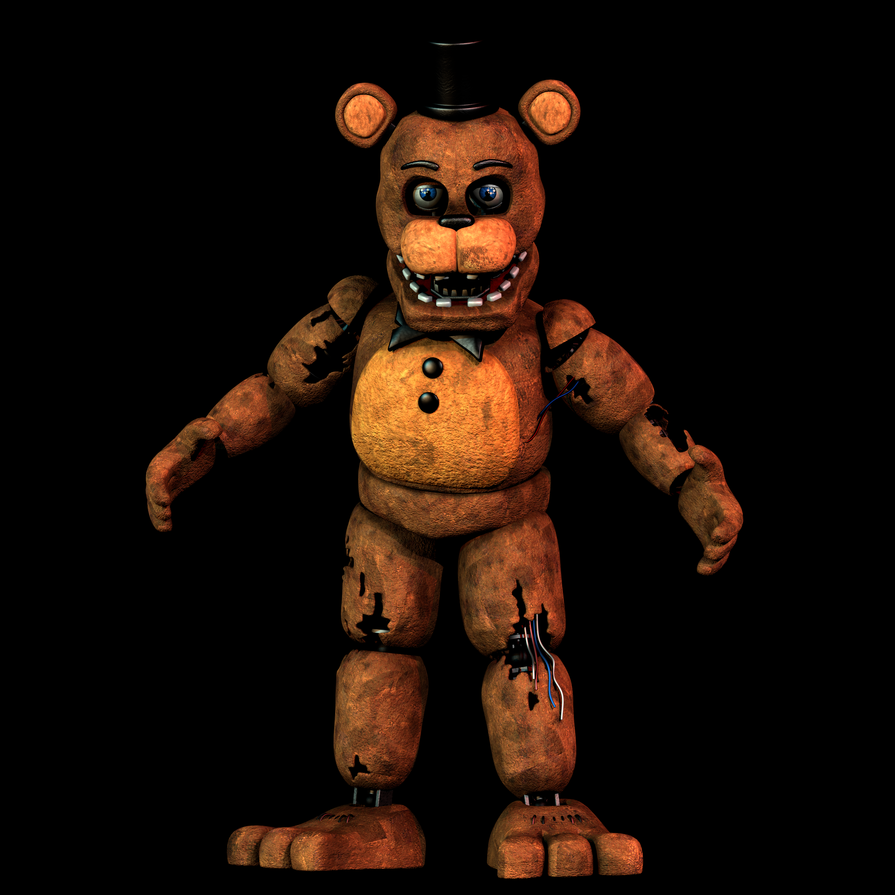 withered freddy render by rjac25 on deviantart.