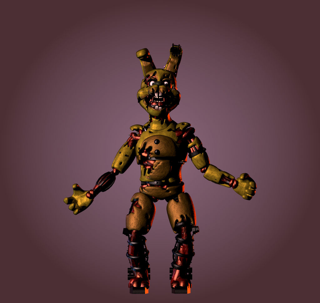 Springtrap - By D-Animations by Rjac25 on DeviantArt