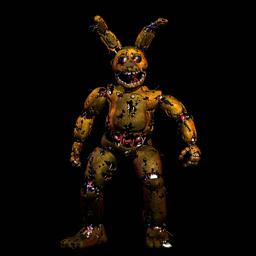 RealFailz's Stylised Springtrap by Rjac25 on DeviantArt