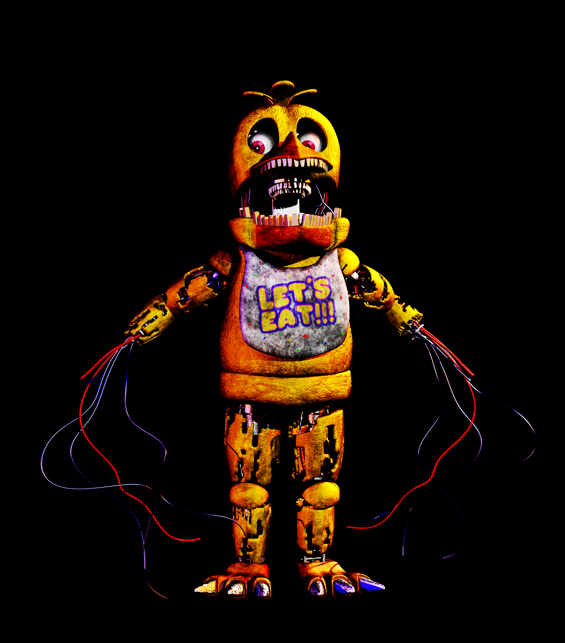 Withered Chica UCN Icon by zueiroooooooooooo on DeviantArt