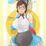 Mei - Overwatch MaidCafe