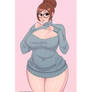 Mei's new sweater