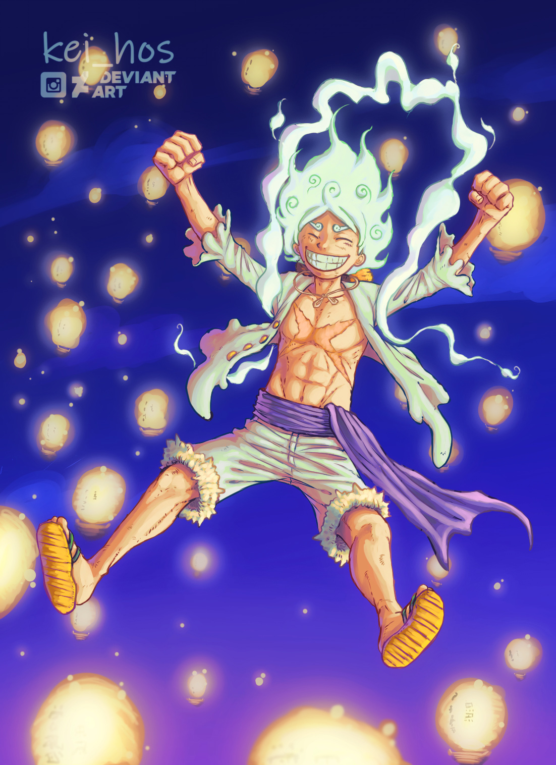 Luffy Gear 5 joyboy wallpaper by Drstoneart on DeviantArt