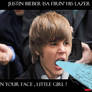 Justin Bieber's lazer