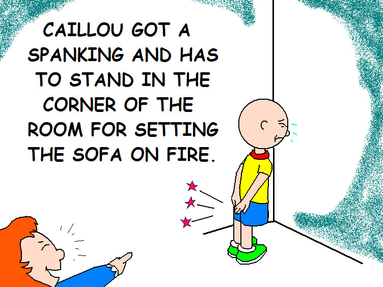 Caillou Got A Spanking