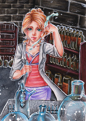 Lady Innis (ACEO Commission 35)