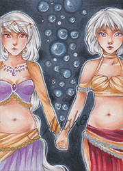 Bound together ACEO