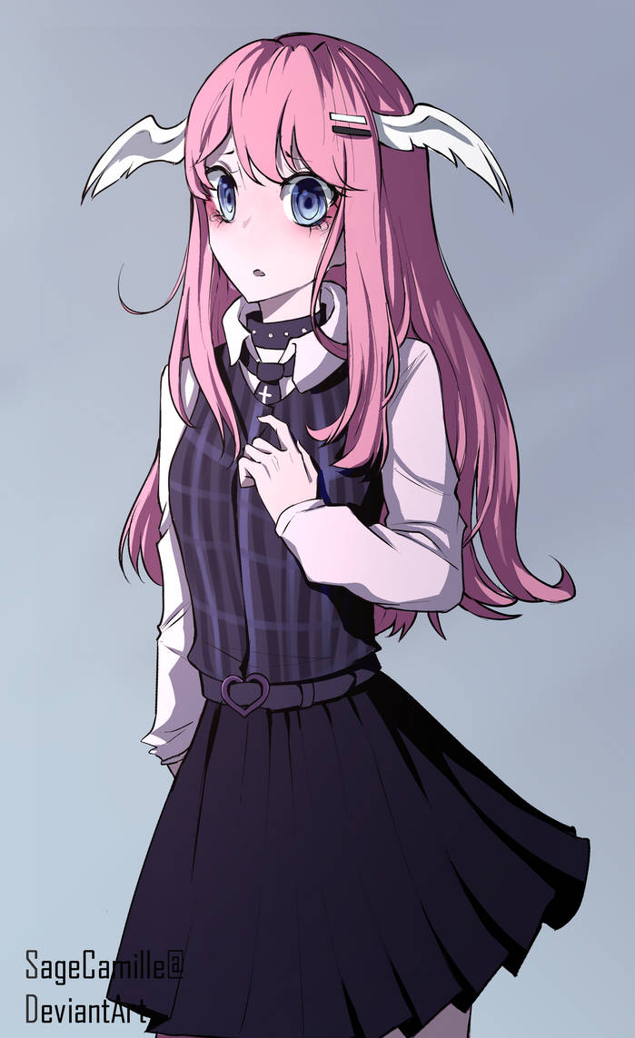 Commission: pinku 2 by SageCamille on DeviantArt