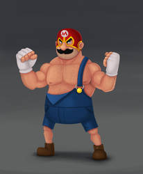 Super Mario Lucha Brothers