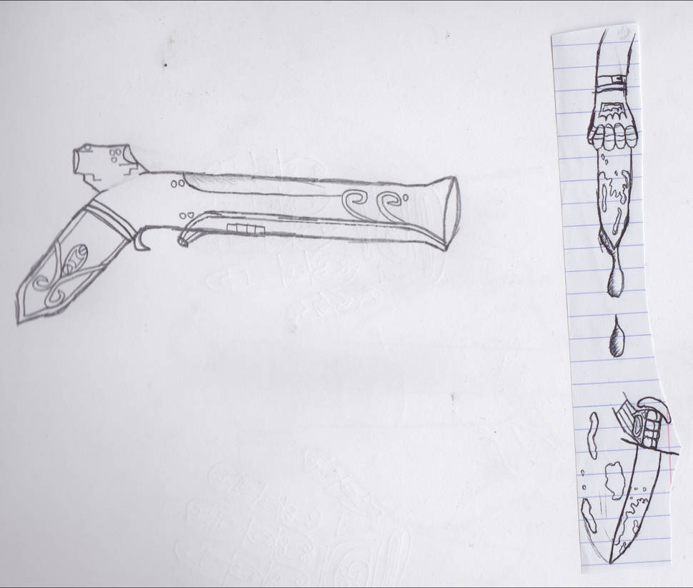 Space Musket Musket Space gun (with Doodle) by Sean188 on DeviantArt