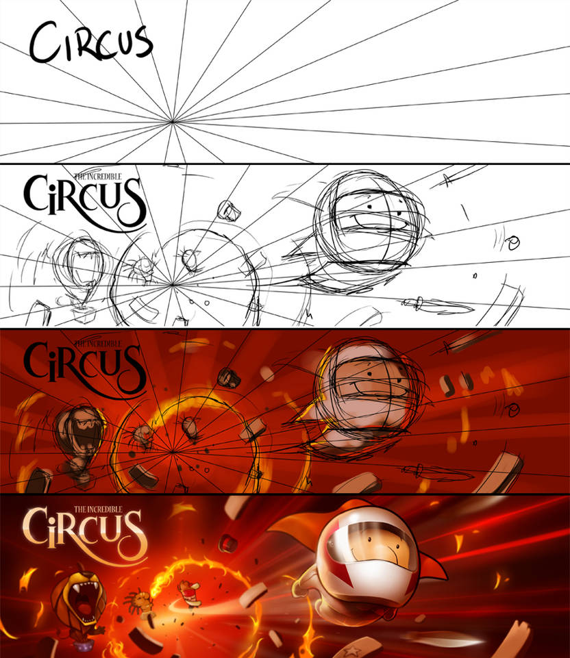 Incredible Circus - steps by abraaolucas on DeviantArt