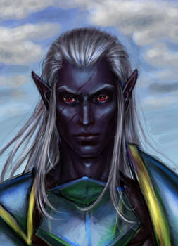 Drow portrait