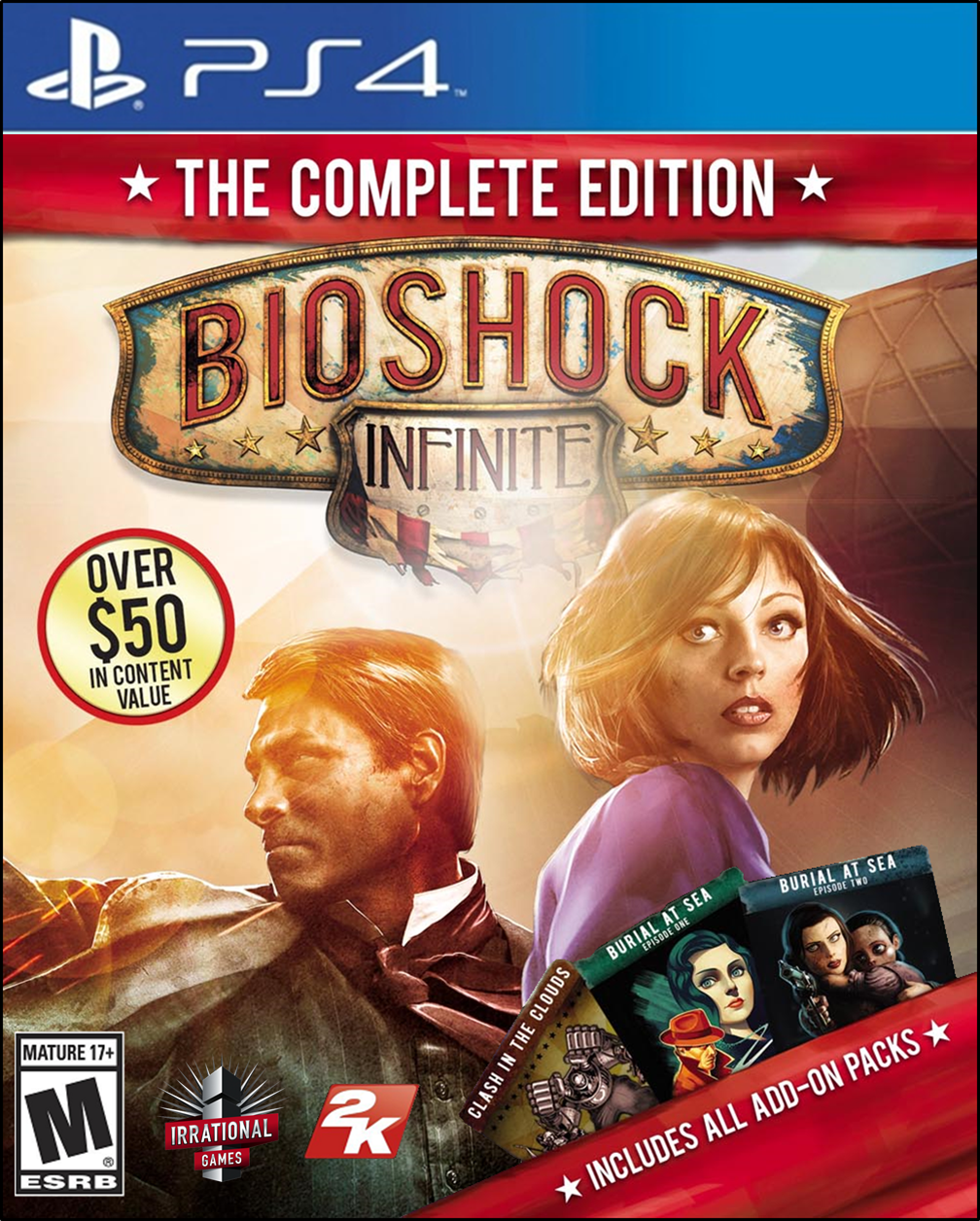 lommetørklæde sokker Oversætte Bioshock Infinite Complete Edition PS4 (Idea) by Varimarthas5 on DeviantArt