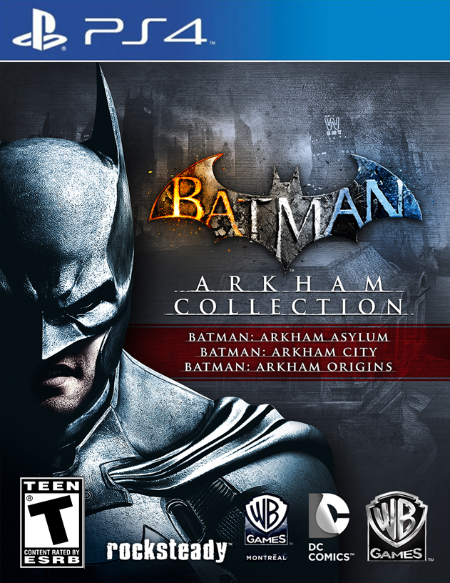 Batman Arkham Collection PS4 (Idea) by Varimarthas5 on DeviantArt