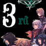 Kingdom Hearts X 3rd Anniversary iPhone Wallpaper
