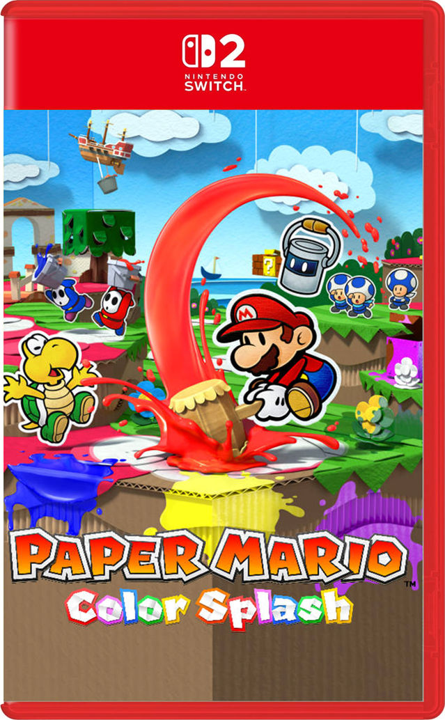 Paper Mario Color Splash Switch 2 (Idea) by Varimarthas5 on DeviantArt