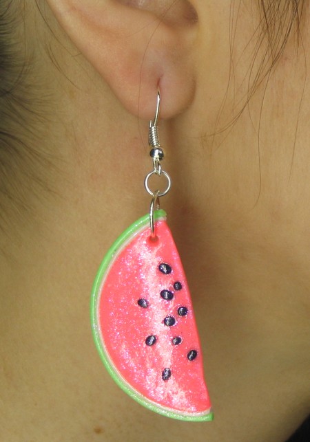 Water-melon, earings