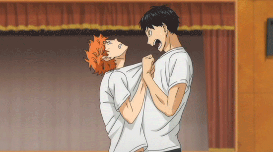 picture Kageyama And Hinata Fighting Gif hinata fight gif by setonami on deviantart