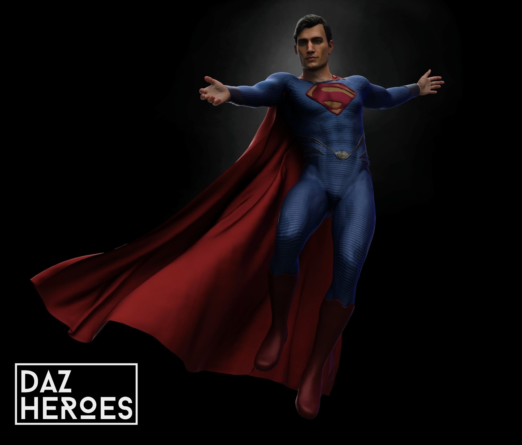 Superman DCEU for Daz 3D Genesis 8 download by DazHeroes on DeviantArt