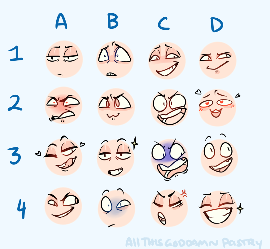 Face Expression Meme( DRAWING CHALLANGE!!) by EmmaSmudge on DeviantArt