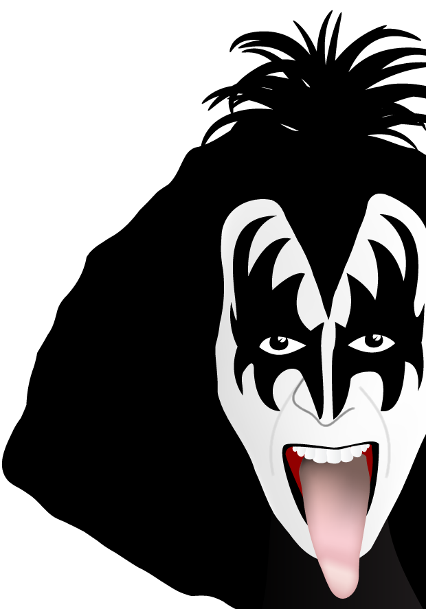 Gene Simmons by phlogiston99 on DeviantArt