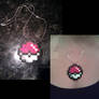 Pokeball Perler Necklace