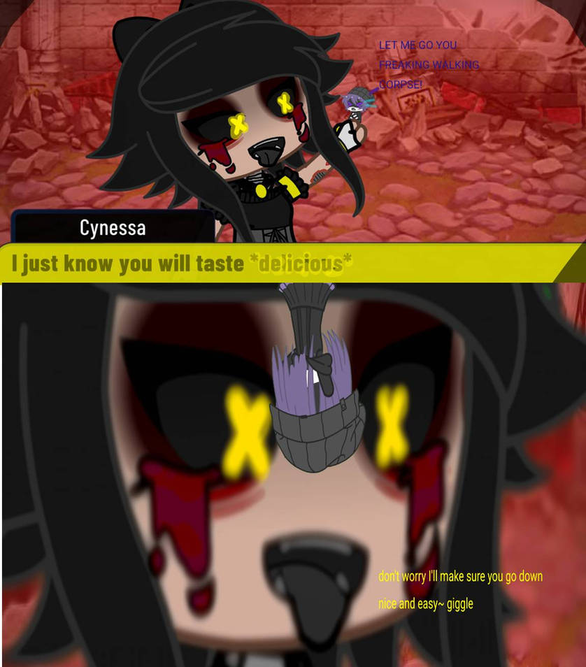 Cynessa is hungry for an Uzi~ by Phantomexpress11 on DeviantArt