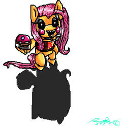 FNAP 2 Toy Fluttershy MS Paint