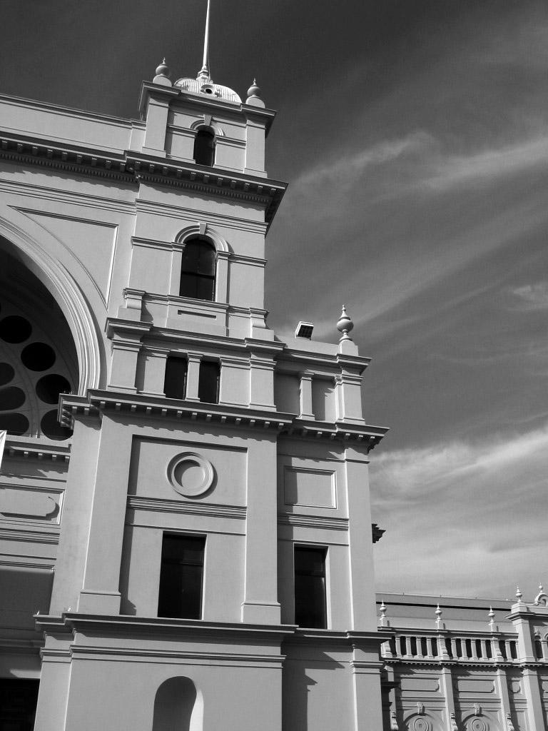 exhibition building