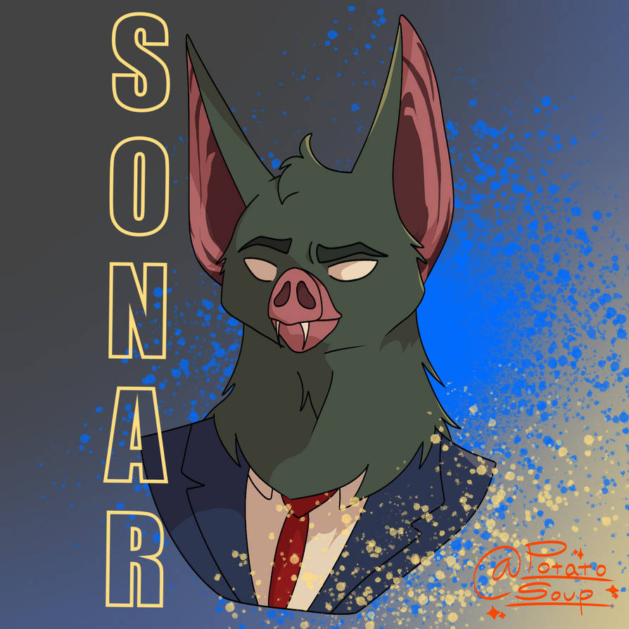 Sonar | Dispatch by PotatoSoupAnim on DeviantArt