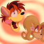 Silly Bandicoots in Don Bluth’s Style